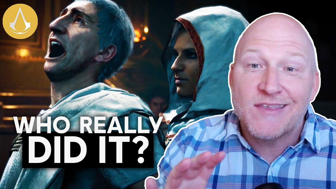 Убийство Юлия Цезаря &mdash; объяснение происхождения Assassin's Creed.