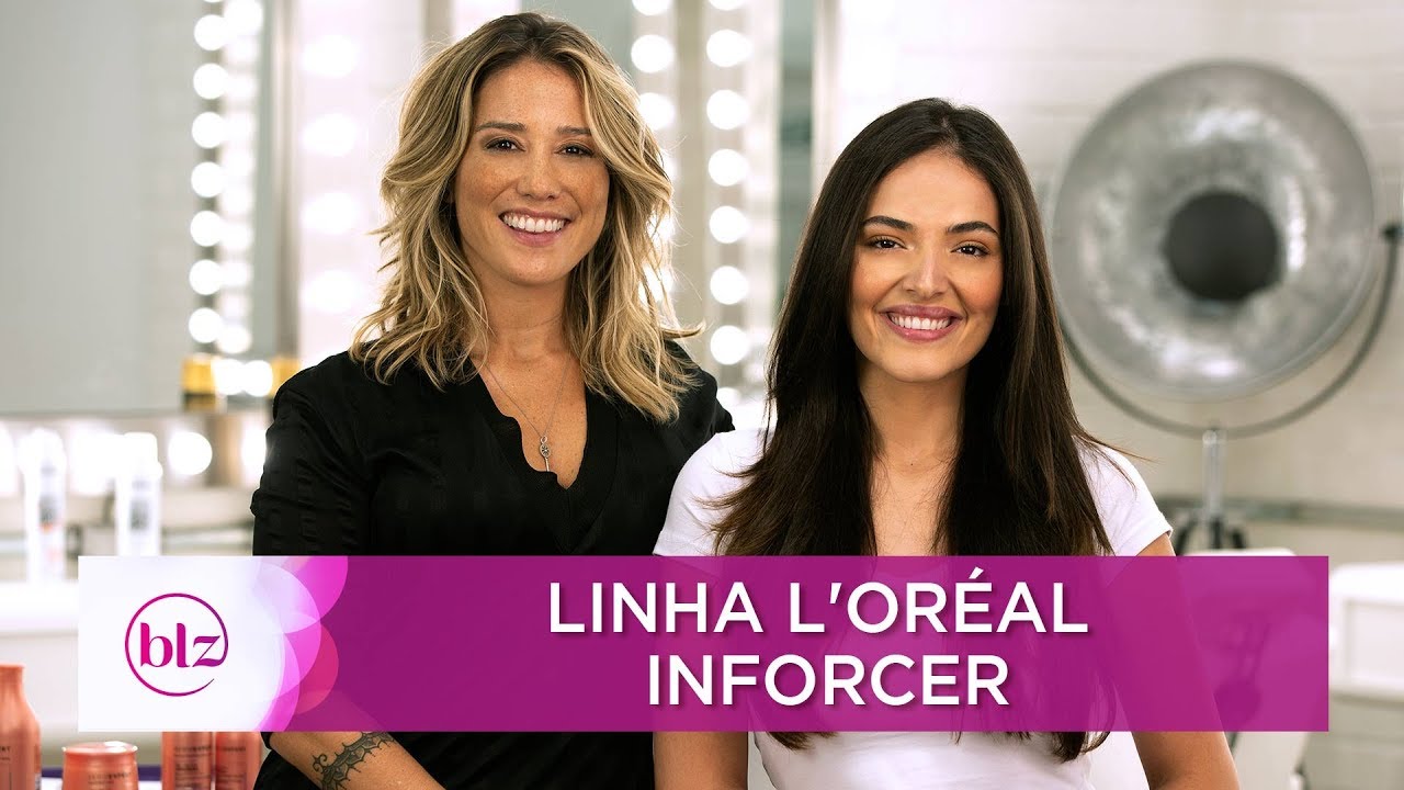 Cabelo Fortalecido com L'Oréal Inforcer por Brunna Fabricio I Beleza na Web