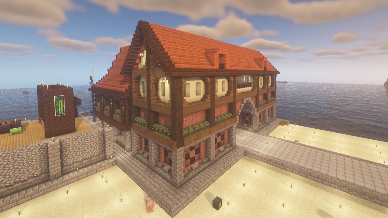 【マイクラ建築】ゴテゴテに装飾しすぎの建物もたまにはよかろうもん#36【MENクラ】【カズさんワールド2021】