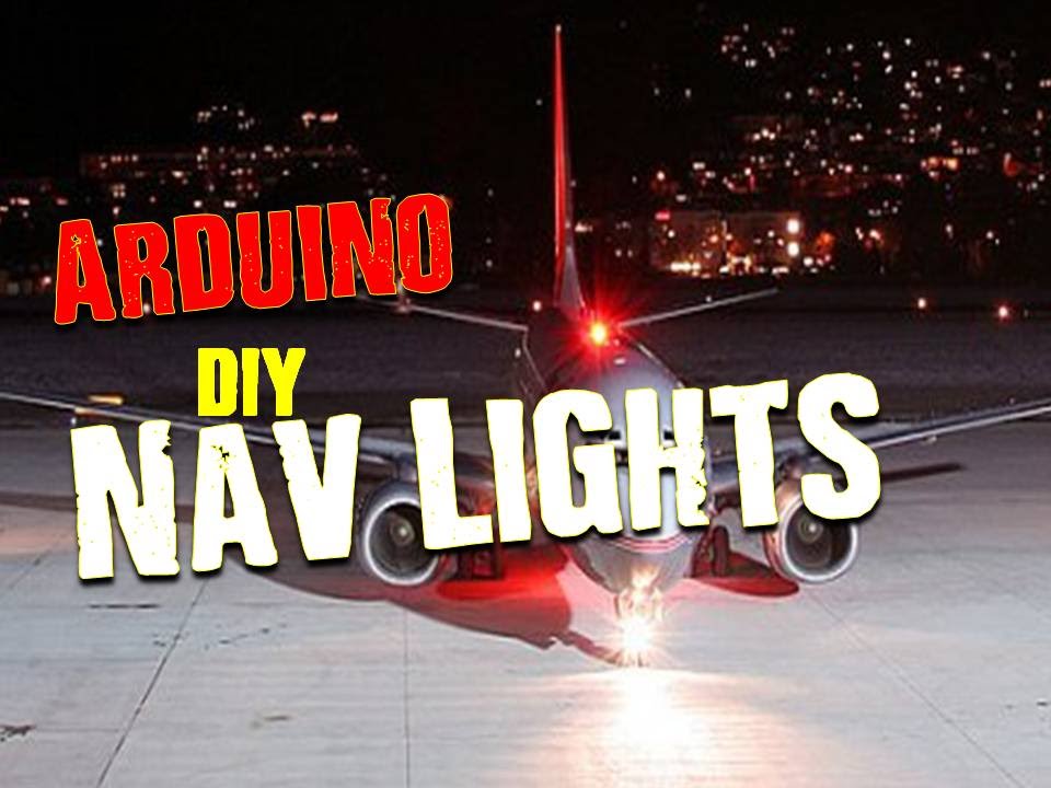 RC/Drone Navigation Lights- Arduino Build & Code