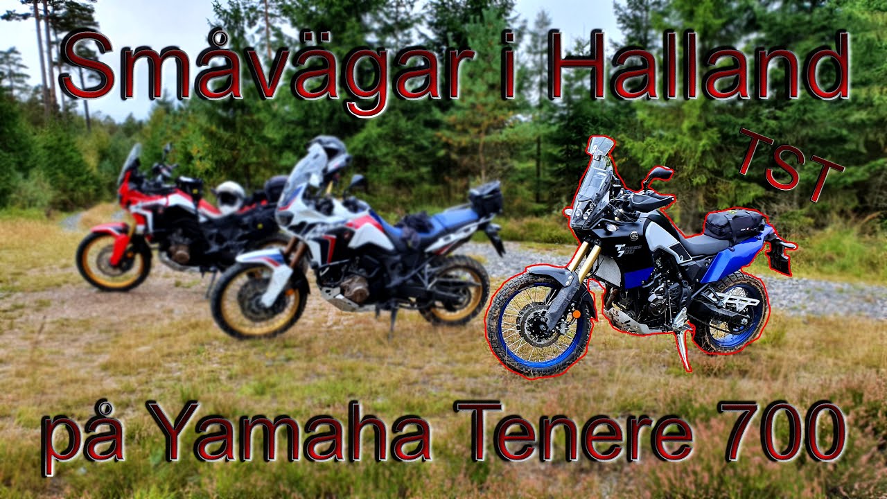 Trans Sweden Trail i Halland på min T7a
