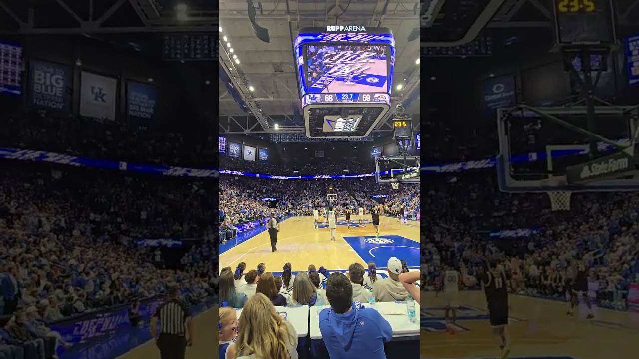 crazy ending to Kentucky and Missouri men's basketball game (January 7th, 2026)