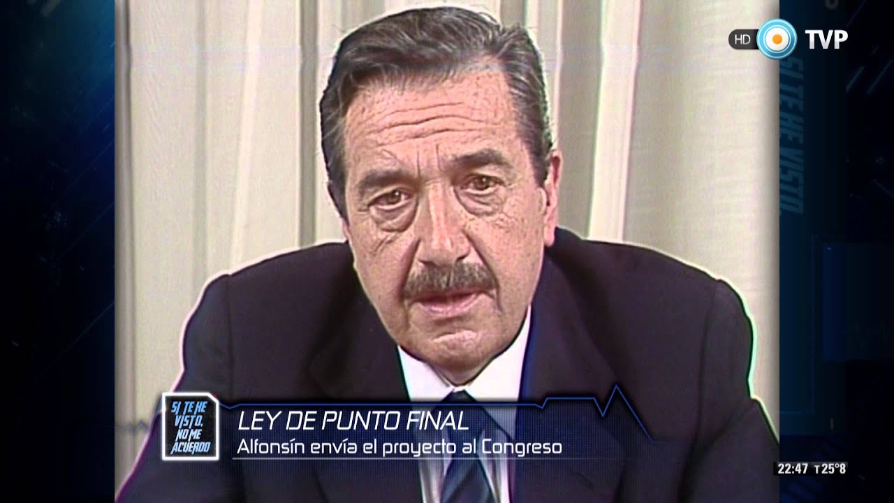 Si te he visto no me acuerdo - Ley de Punto Final