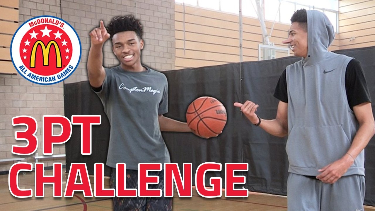 3 POINT CHALLENGE vs. #1 RANKED HS ALL-AMERICAN PG! ft. Jaylen Hands & JesserTheLazer