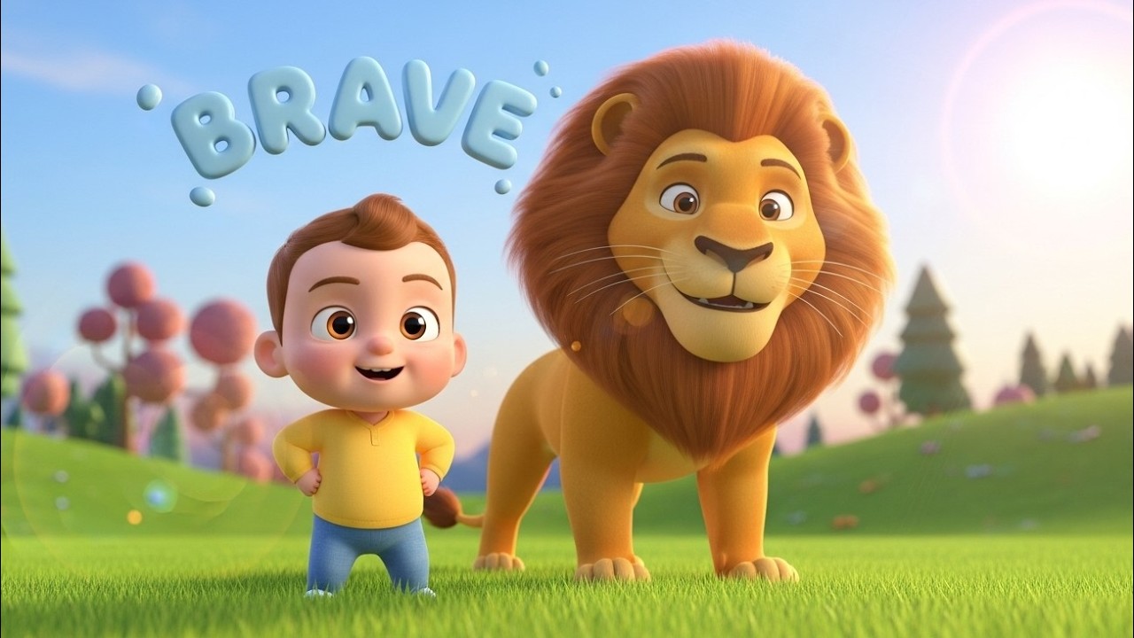 Roar Roar Mighty Lion King 🦁🎶 | Fun Animal Song for Kids | Learn Animals for Toddlers