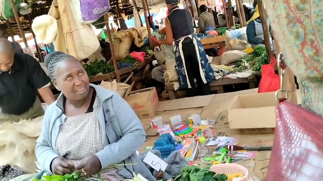 Let's go to the market/Makongeni is the biggest market in Thika, Kenya