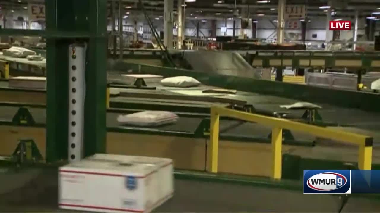 Nashua USPS distribution facility stays busy during holiday season