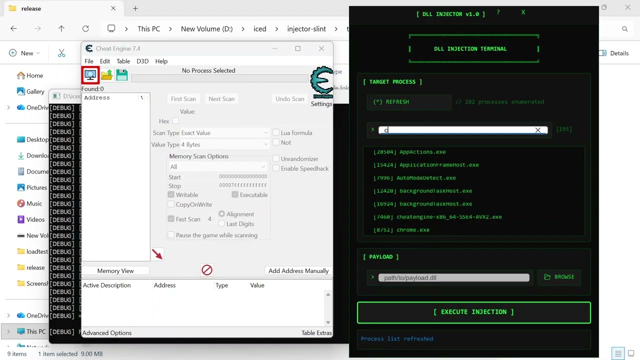 Build a cool Rust UI with Slint (DLL Injector)