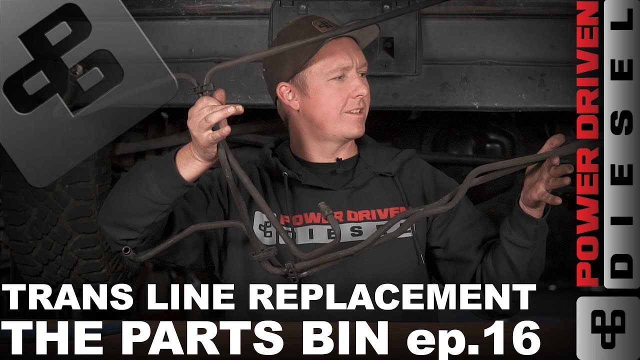 Replacing Transmission Cooler Lines 89-02 Cummins | Parts Bin EP 18 | Power Driven Diesel