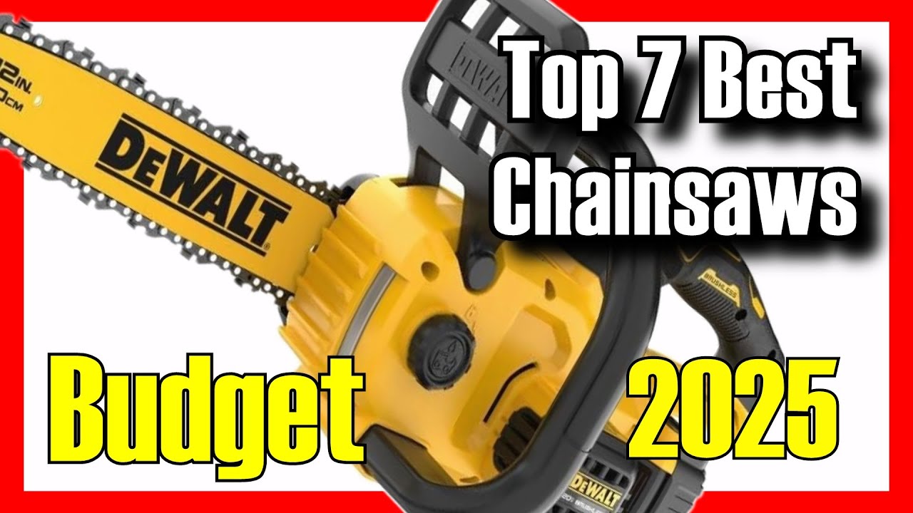 🪓🔥 The 7 BEST BUDGET Chainsaws on Amazon [2025]✅[Value for Money] Electric vs. Gas for Trees
