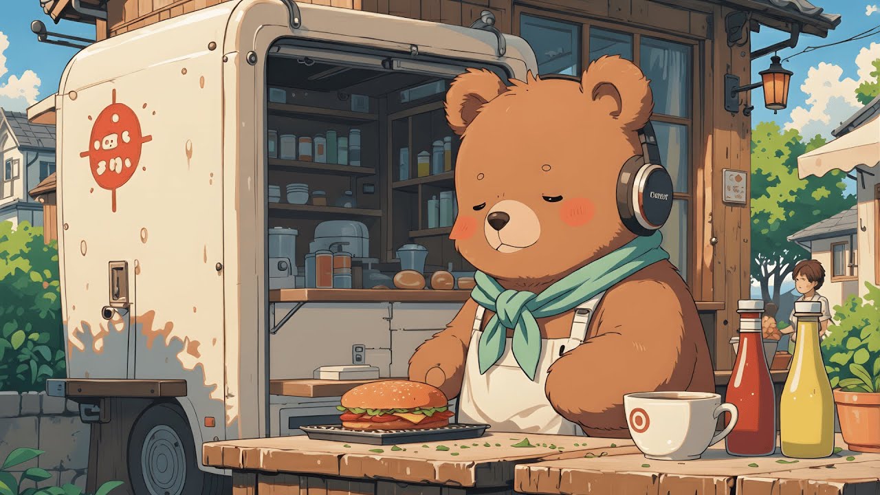 Less Talk, More Action in a Peaceful Japanese Town 🌸 | Soft Lofi Beats for Work, Study & Calm Focus