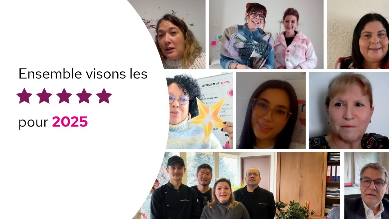 Ensemble, visons les ⭐⭐⭐⭐⭐ pour 2025 - avec.fr