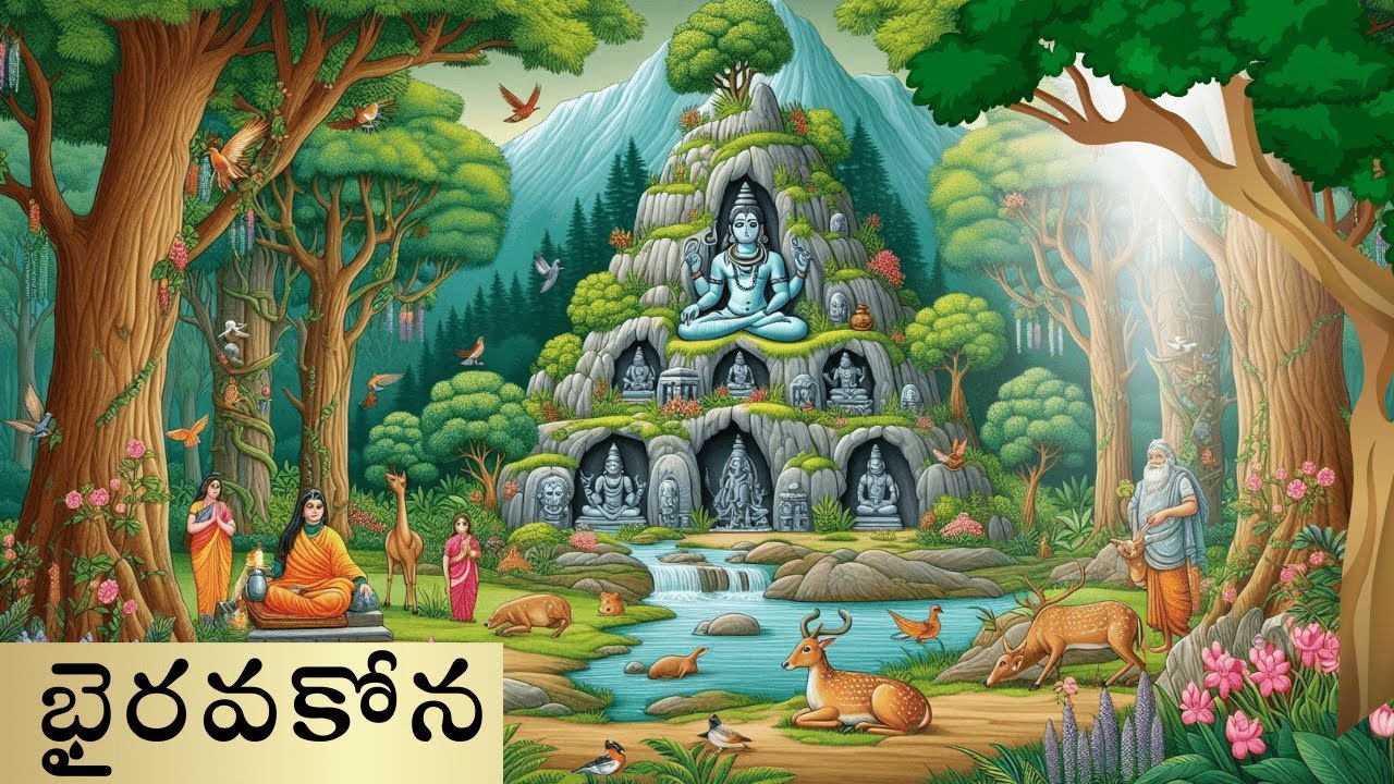 భైరవకోన నల్లమలలో ఒక అద్భుతమైన సిద్ధుల క్షేత్రం BHAIRAVAKONA ONE OF THE SIDDI KSHETRAS IN NALLAMALA