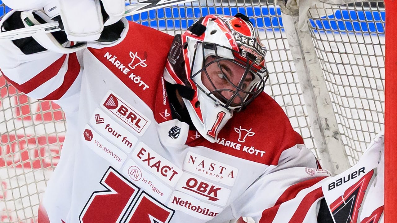 &Aring;rets r&auml;ddning? Jhonas Enroth med en monsterr&auml;ddning borta mot HV71