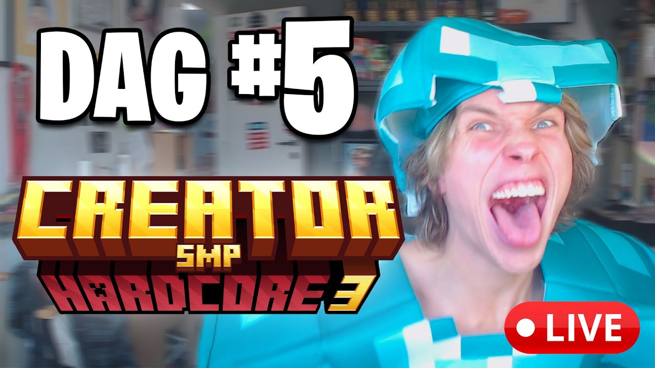 🔴MINECRAFT CREATOR SMP 3 LIVESTREAM DAG #5