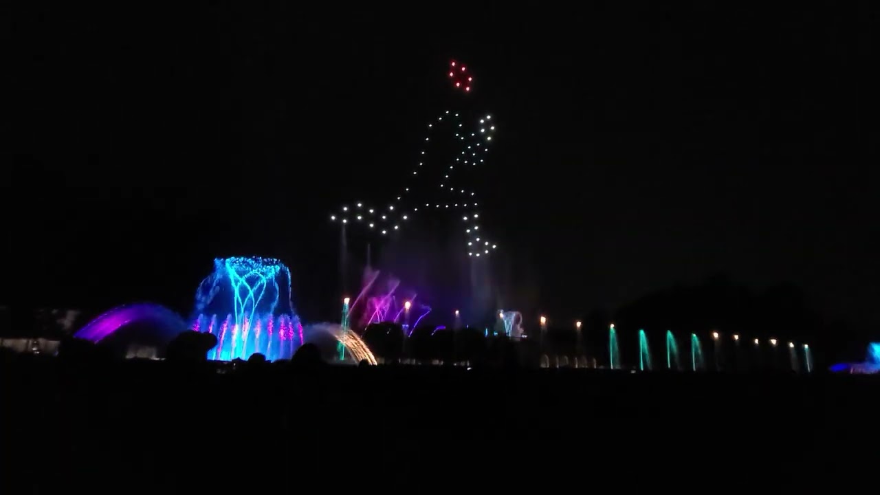 Longwood Gardens Drone and Fountain Show 09/28/23