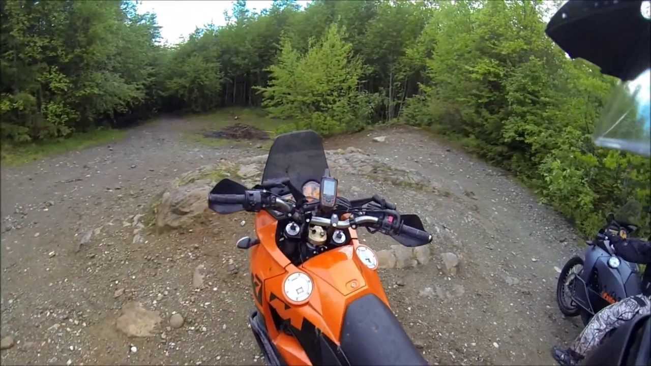 Hill Climbs, Muddy Trails, and Locked Gates -  KTM 950, 990 Adventure