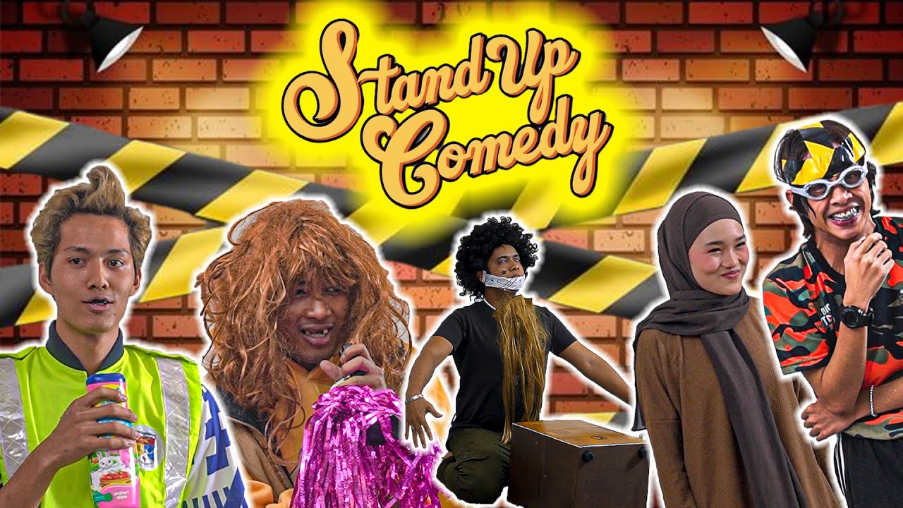 TEAGH KENA BAHAN DENGAN AIEMAN SAMPAI KOY4K - GAME STAND UP COMEDY !