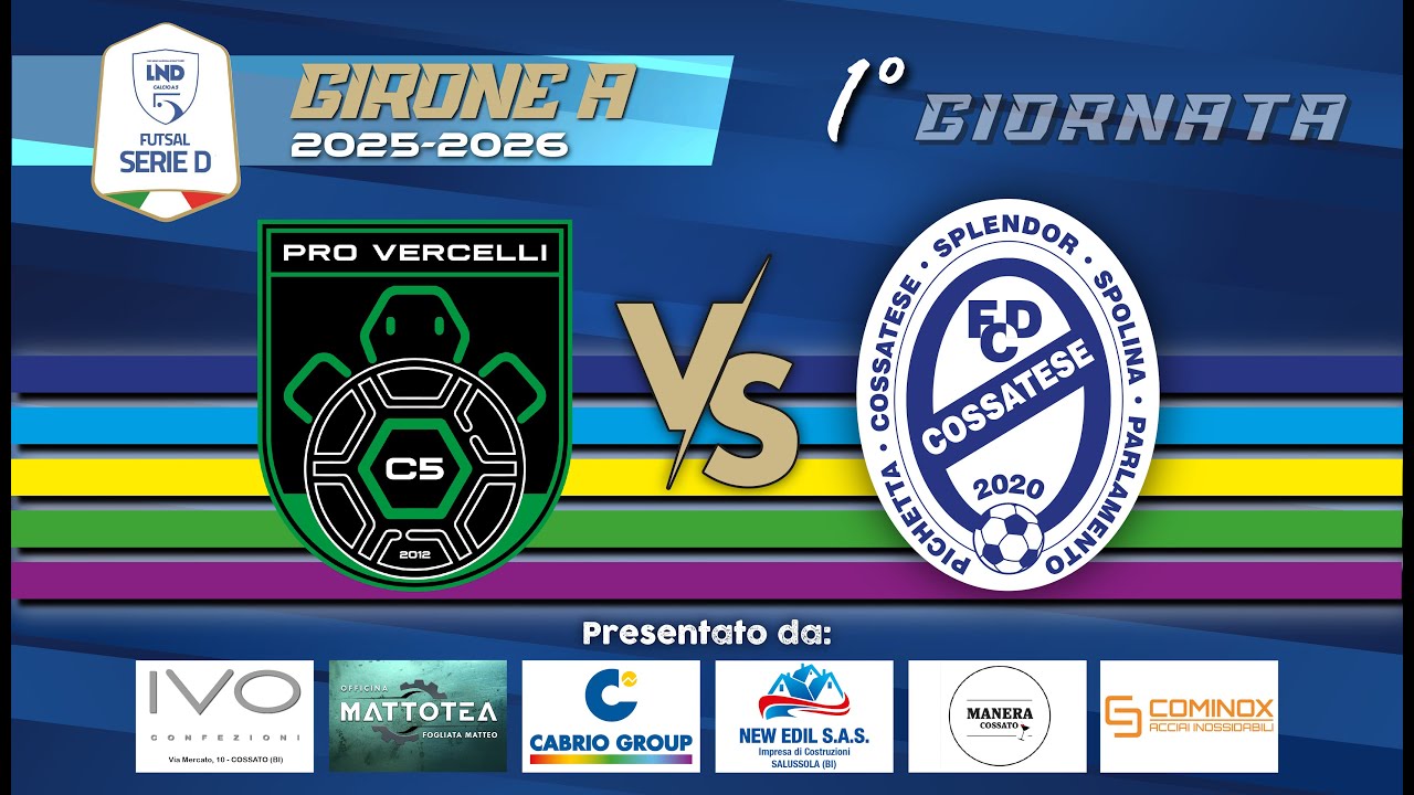 HIGHLIGHTS Pro Vercelli C5 - FCD Cossatese