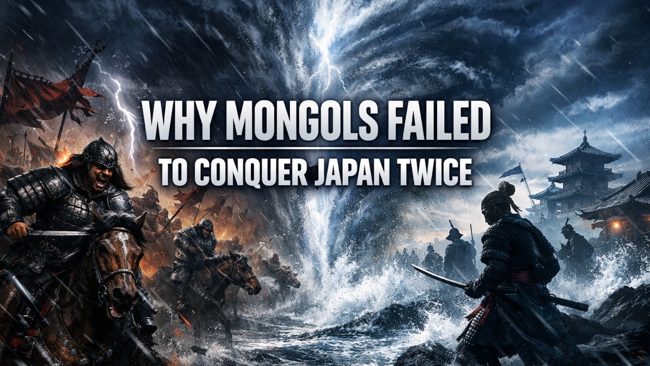 Why Mongol Failed to Conquer Japan Twice: Mongol Invasion of Japan 1274 and 1281 - Full Story