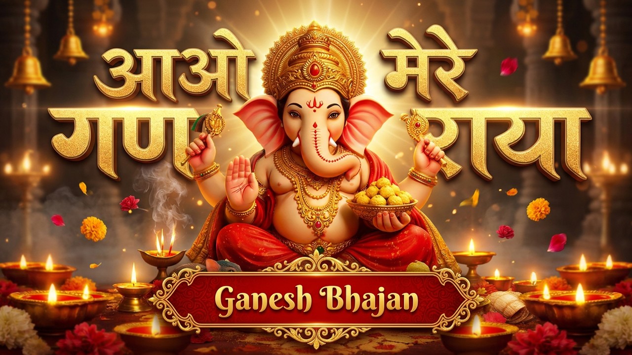 आओ मेरे गणराया | Aao Mere Ganaraaya | Latest Ganpati Bhajan