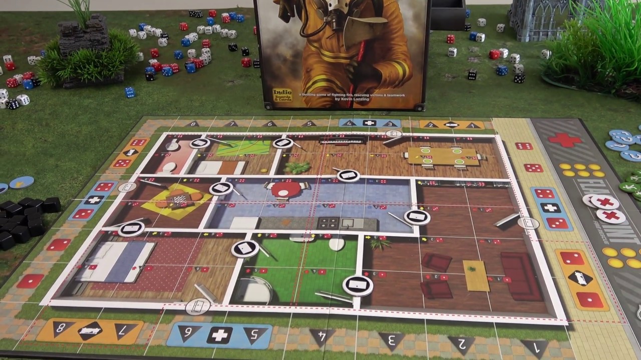 Jeu - Flash Point - Mise en place