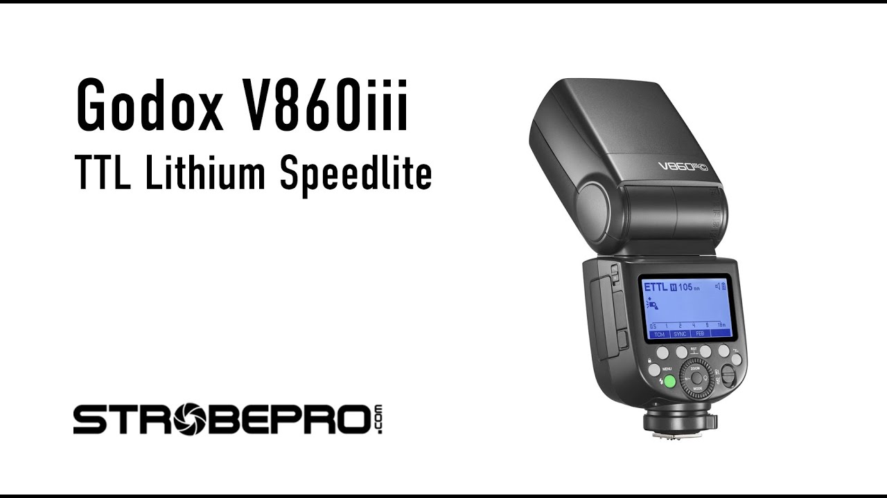 Godox V860iii Speedlite — полное пошаговое руководство