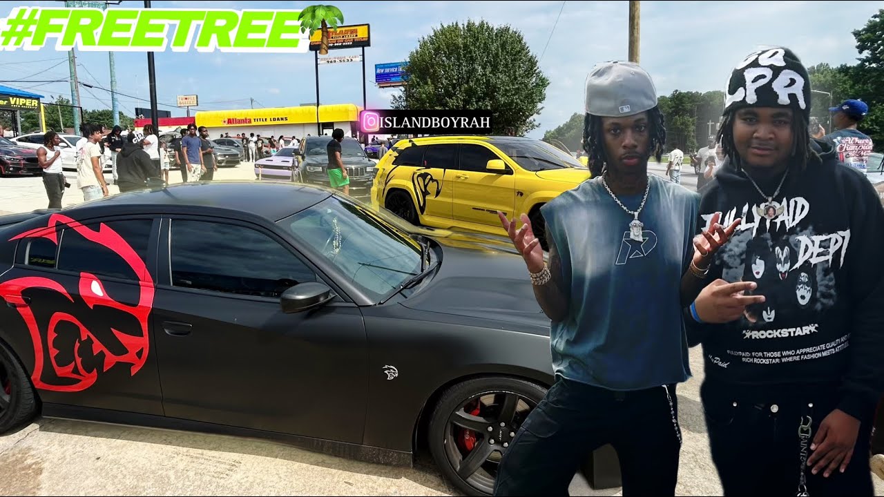 Cutting Up In Traffic With @Quan In ATL |FREE TREE🌴EVENT|Ft.@Whocasper,@SRTSEANIO,@Rahgarage