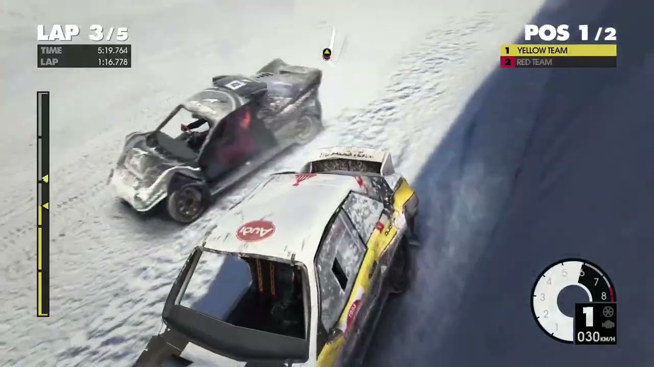 DiRT 3 Cat N Mouse 11.01.2026, winner was decided in the last few meters