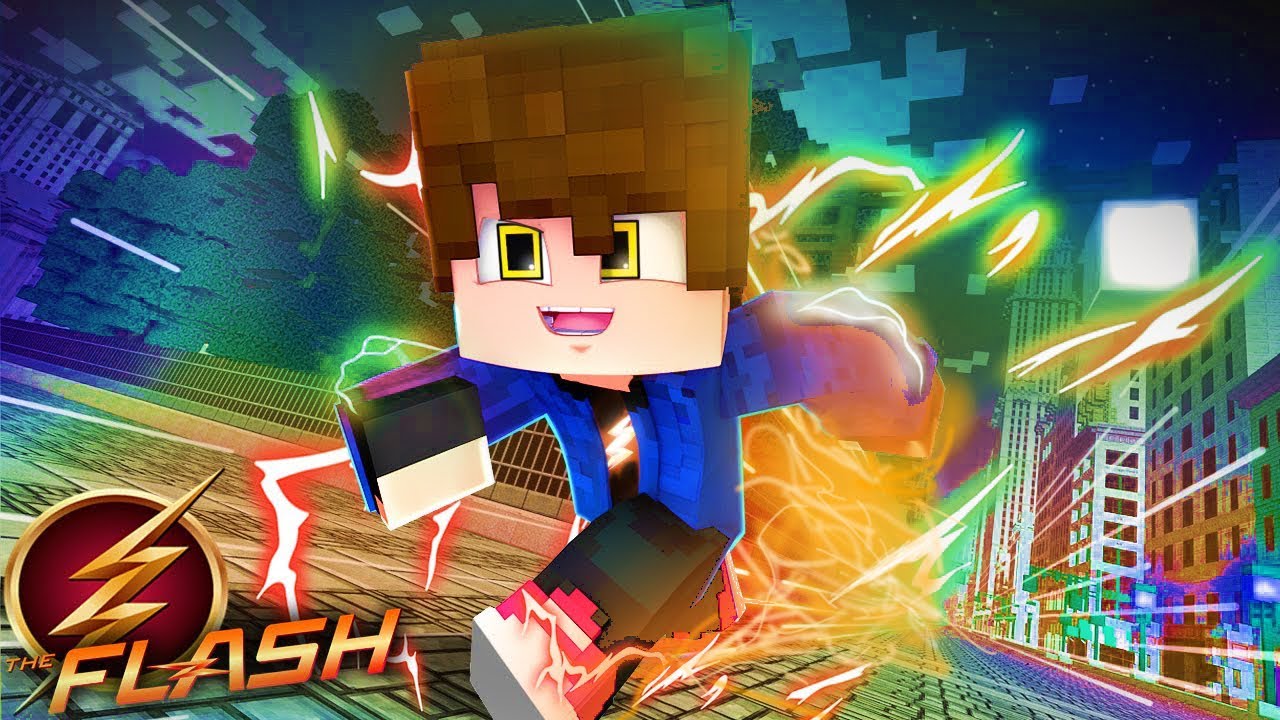 Minecraft : Flash Legacy - TREVOR CONSEGUIU os PODERES da SUPER VELOCIDADE ! 1