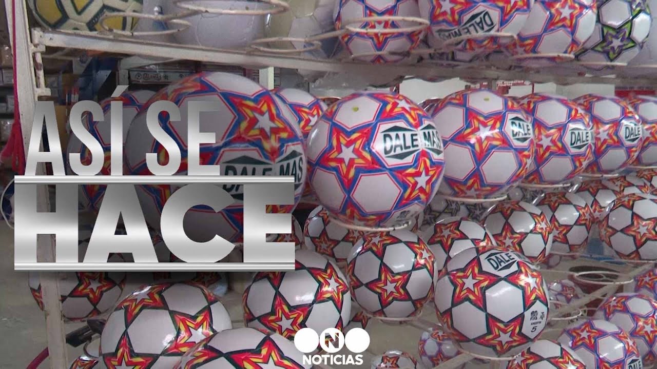 ASÍ SE HACE: PELOTAS DE FÚTBOL - Telefe Noticias