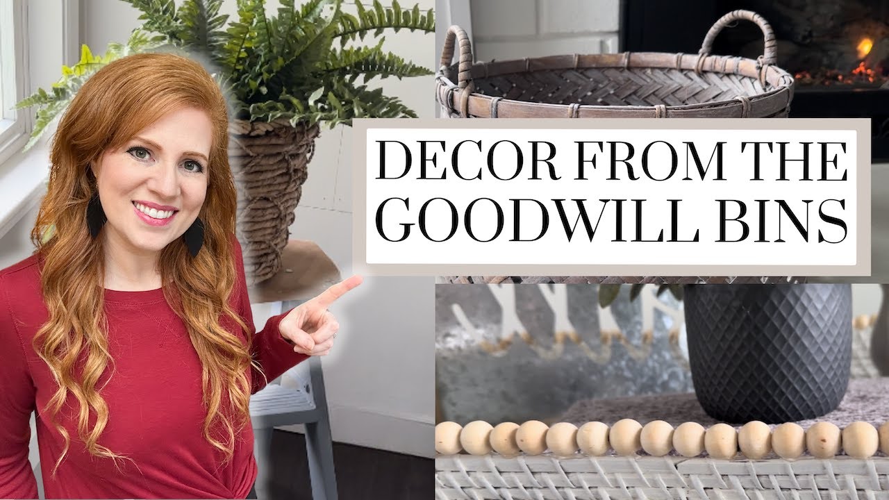 🛒THRIFTED HOME DECOR HAUL & DIY