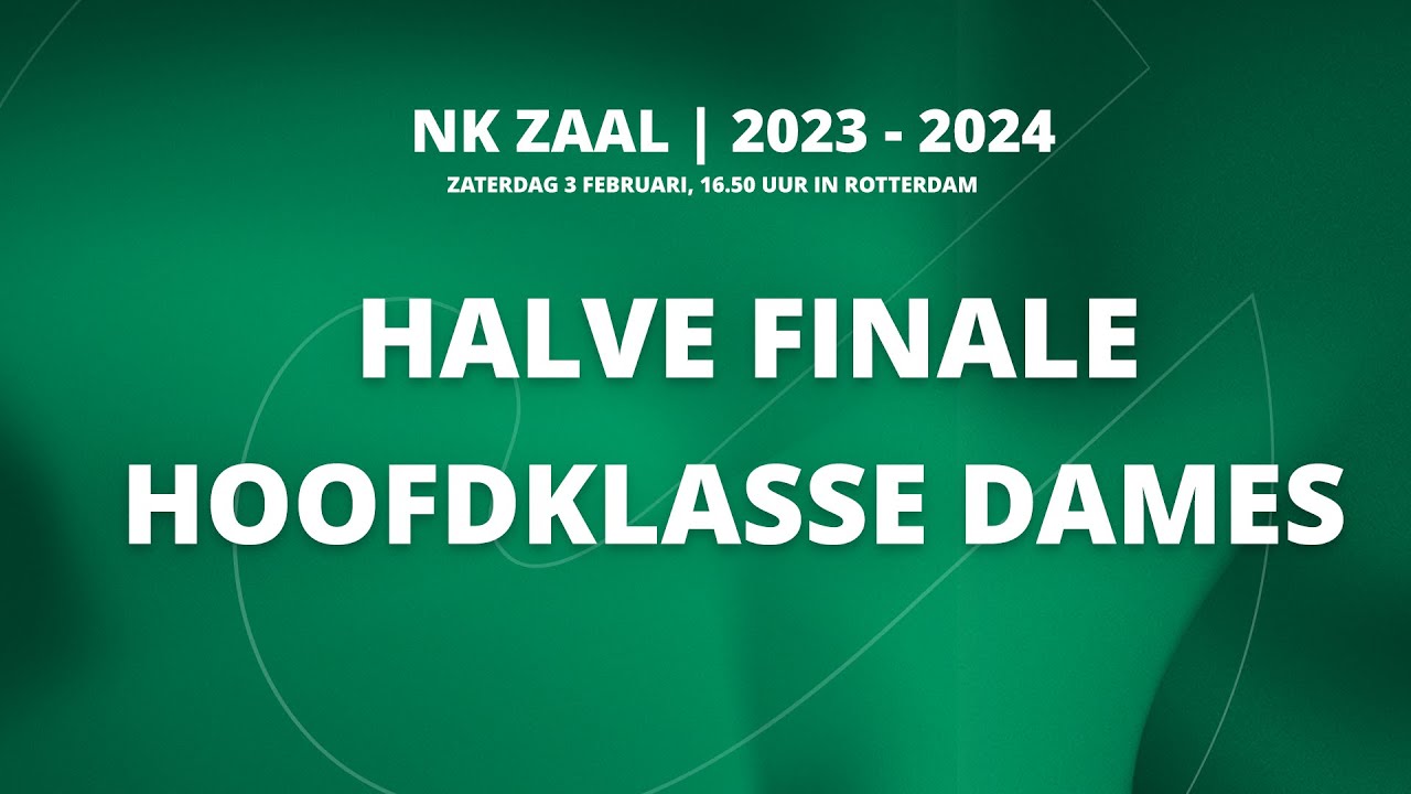 NK ZAAL 🏑 | Halve Finale Hoofdklasse Dames | SCHC – Victoria