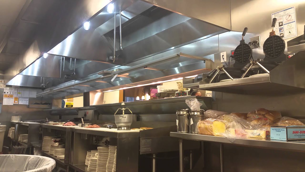 El gato travajando en ihop