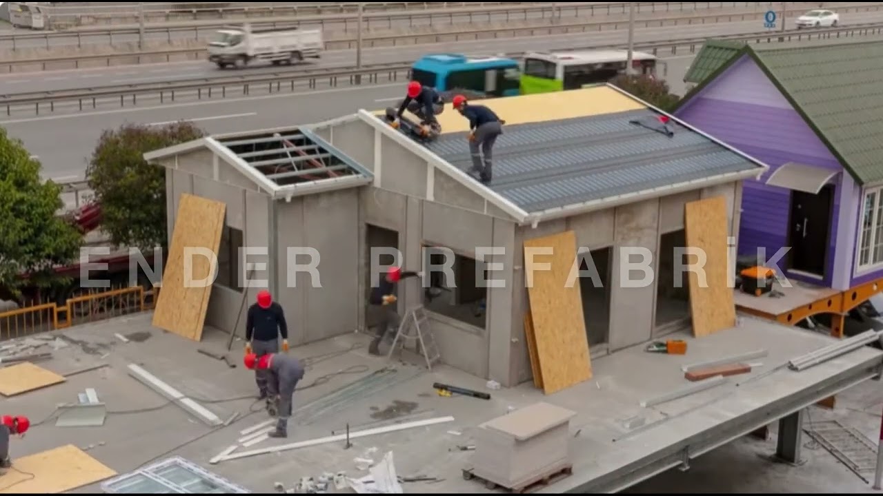 Prefabrik Ev Kurulumu ENDER PREFABRİK