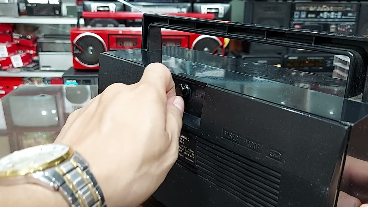 Đ&Agrave;I RADIO CỔ NATIONAL PANASONIC RL 106 - ĐT : 0822111444 - ĐIỆN TỬ TUẤN THẮM