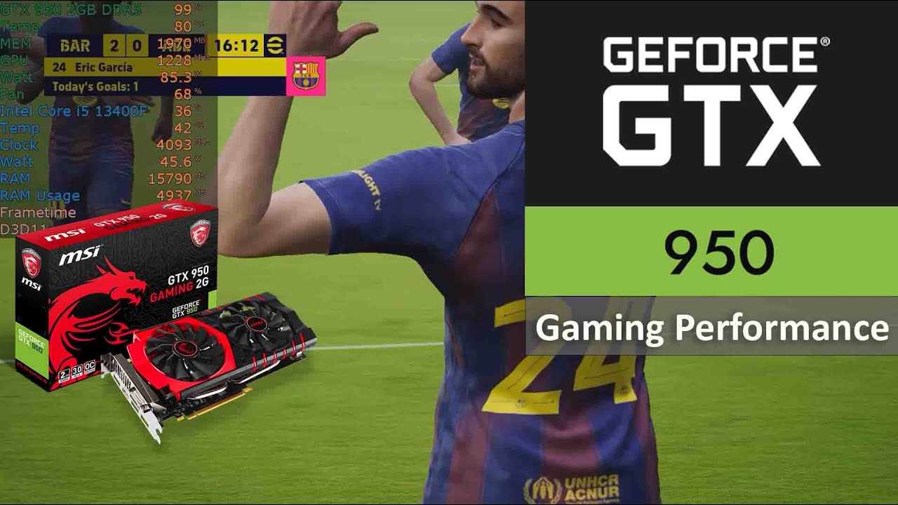 Nvidia GTX 950 2GB DDR5 Gaming Test 2025, still good for now?