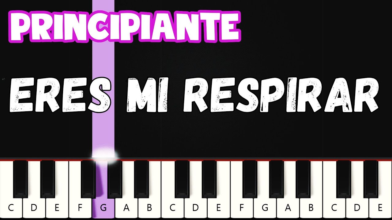 Eres Mi Respirar - Ingrid Rosario | Teclado y Piano Tutorial | Nivel Fácil Principiantes
