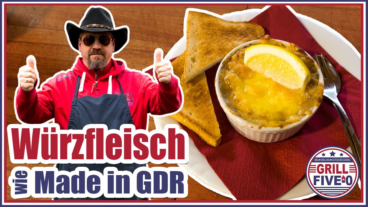 Würzfleisch wie Made in GDR | den Klassiker nach DDR Gaststätten Rezept kochen | Grill Five-0 🤠🍲