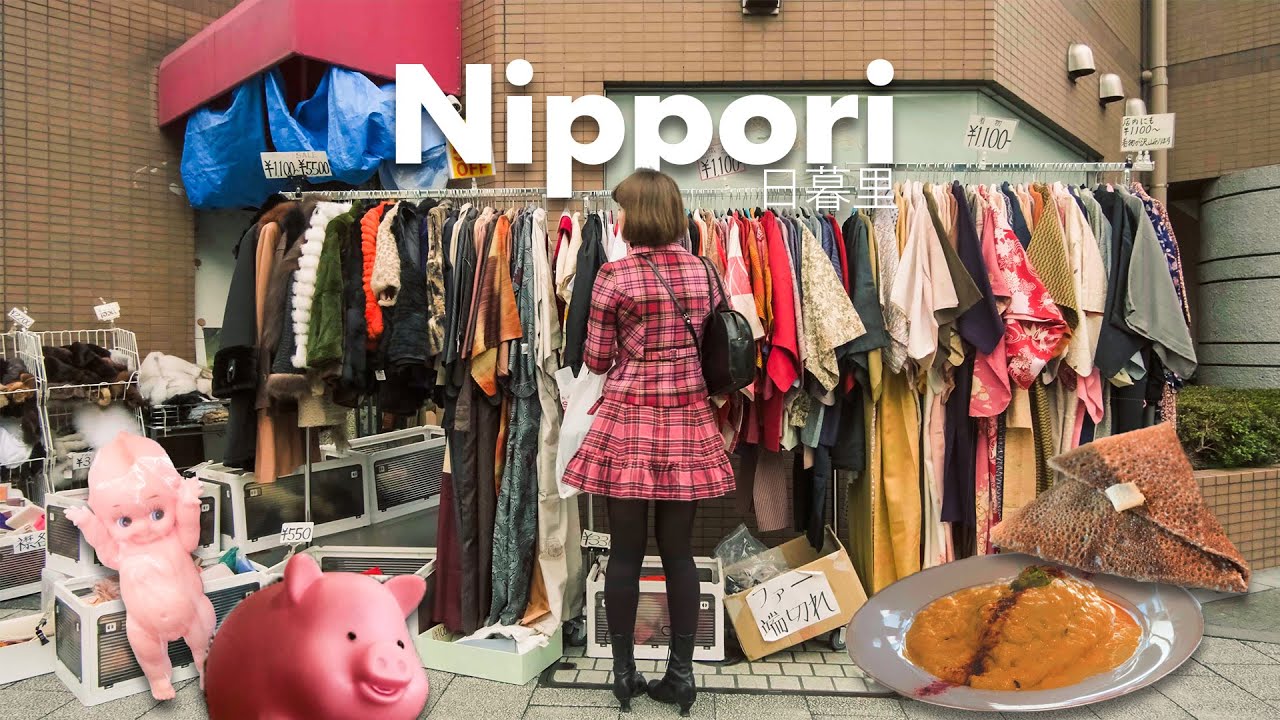 Tokyo Vlog | Fabric Hunting in Nippori 🧵 (Textile Heaven)