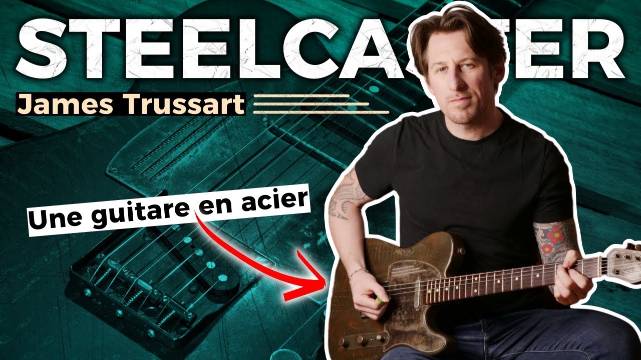 Je ressors ma TRUSSART STEELCASTER pour ce Blues | Solo + rythmique