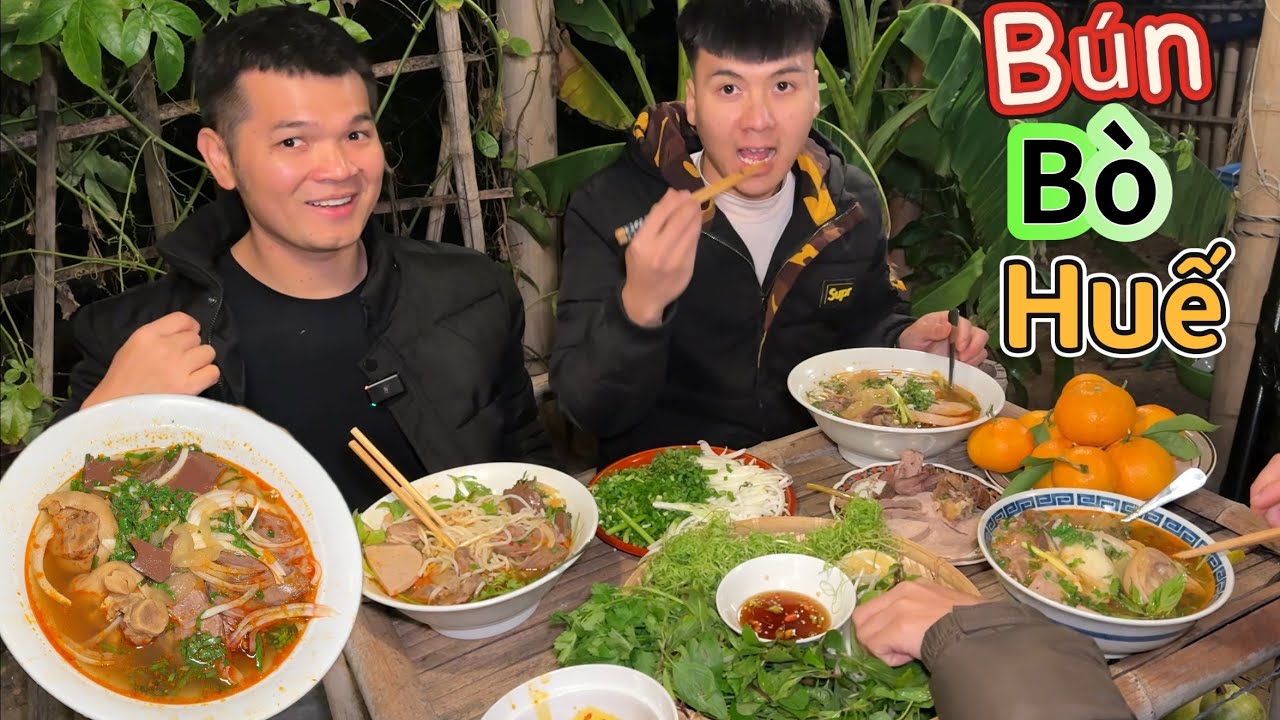 Bún Bò Huế của kiều bào sống ở Nhật nấu có ngon và giống vị như ở Việt Nam? Cái kết ăn tận 2 Tô.