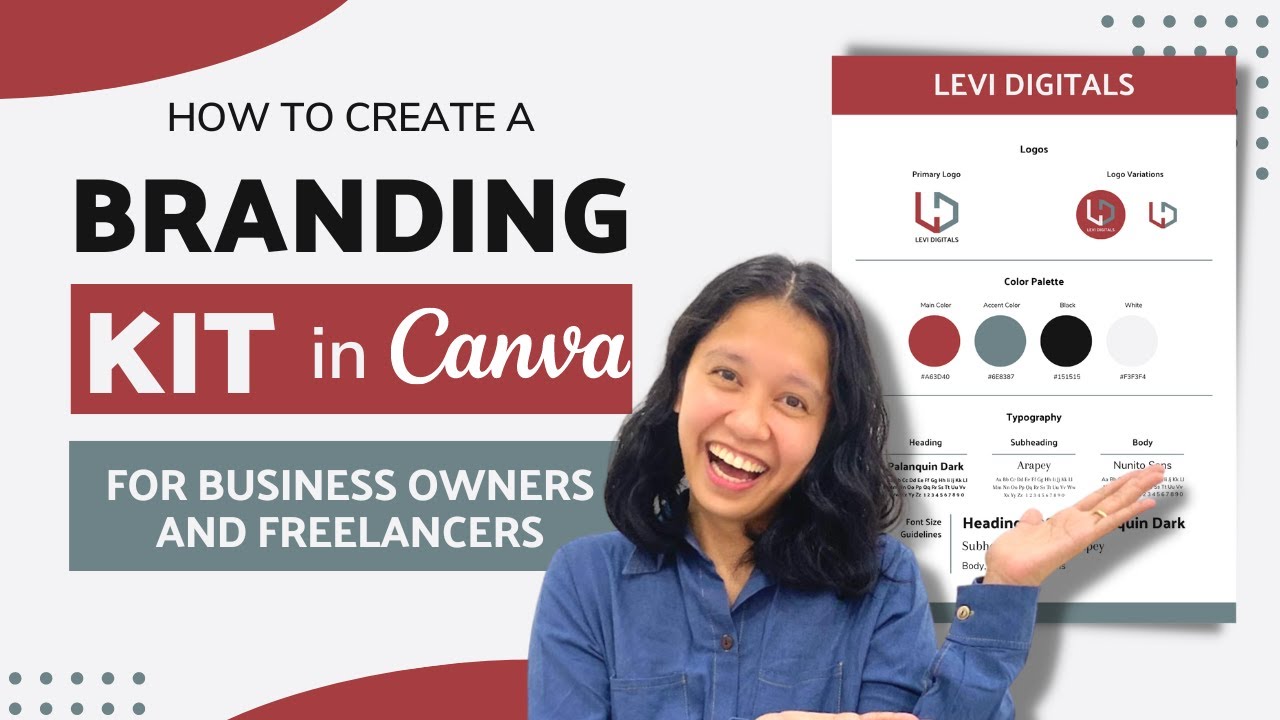 How to Create a Branding Kit in Canva for Business Owners & Freelancers
