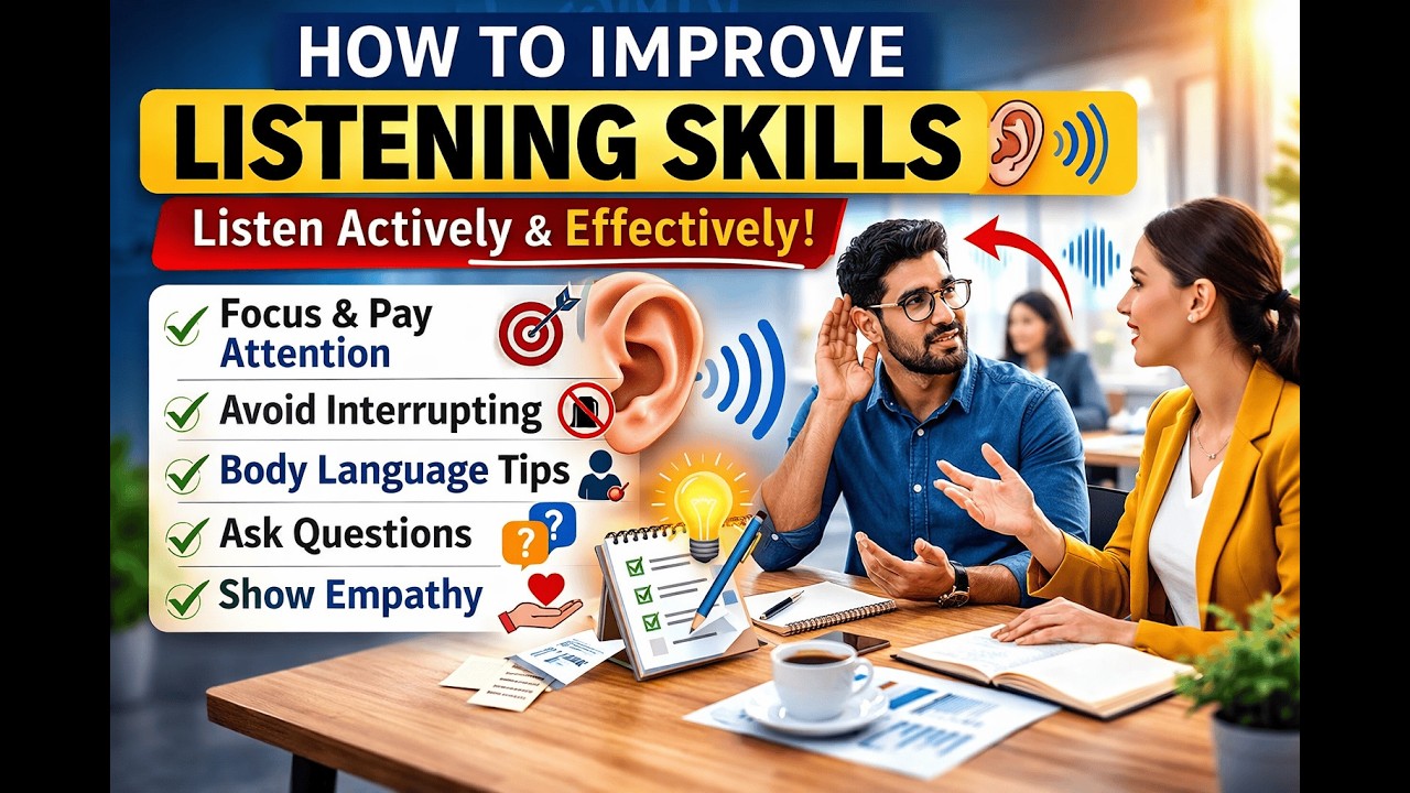 How to improve Listening skills Part -II | Communicative English | SNS Institutions