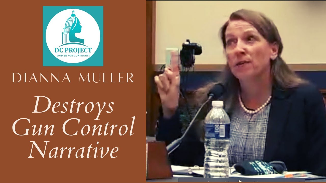 Dianna Muller Takes on Congressional Hypocrisy in Gun Control Hearing