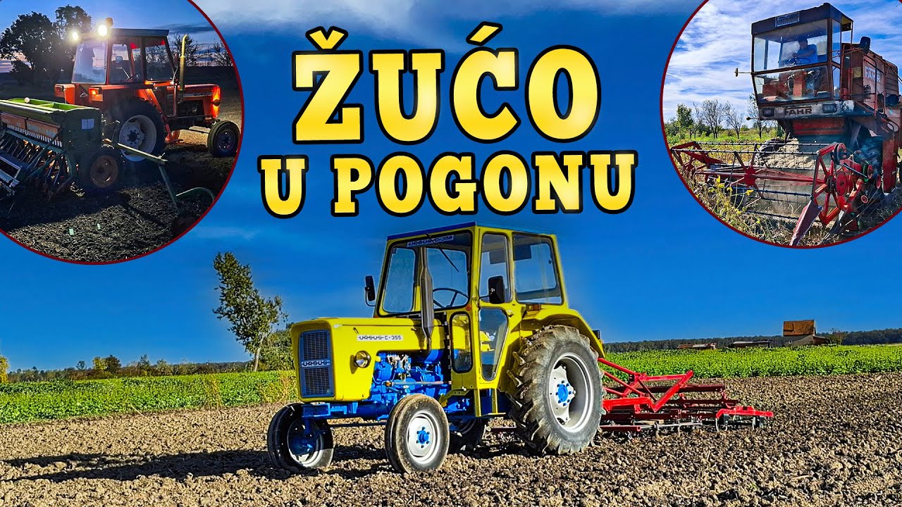 Od sjetve do žetve u jednom danu | Žućo u pogonu