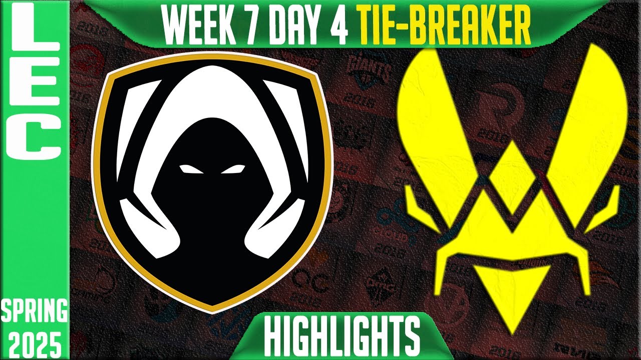 TH vs VIT Highlights | TIE-BREAKER LEC Spring Split  2025 | Team Heretics vs Team Vitality