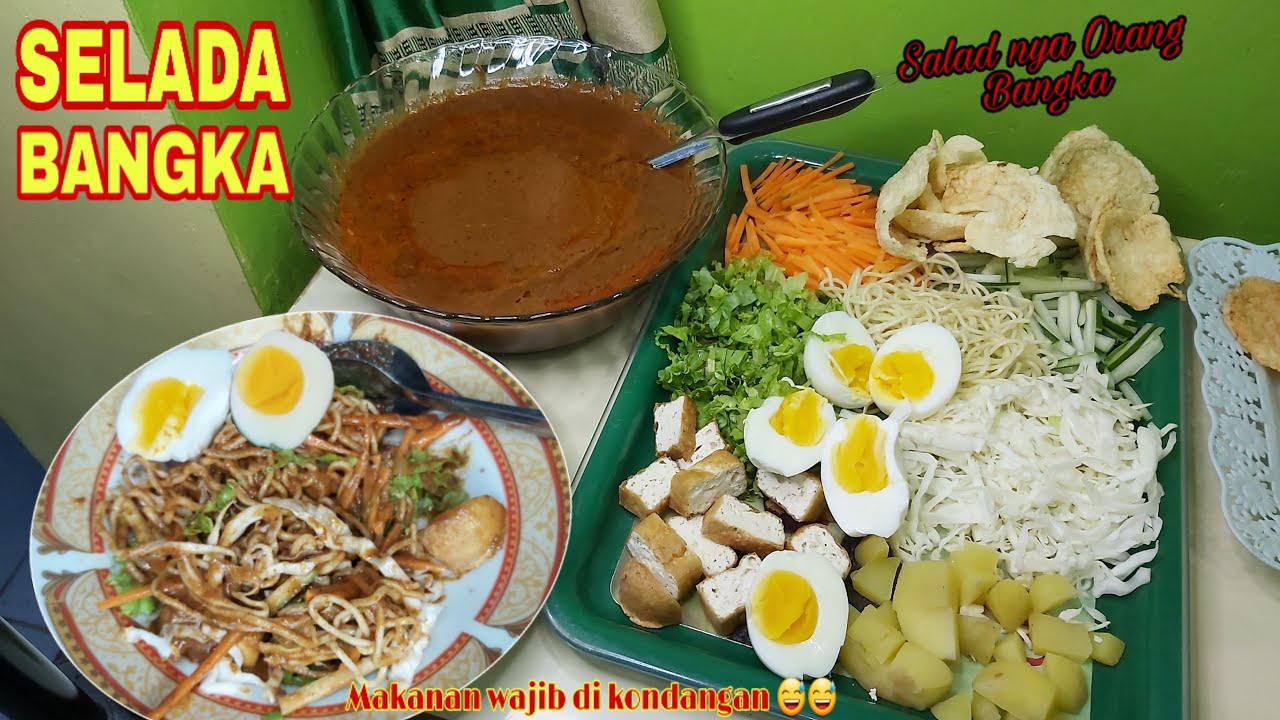 Cara Membuat Selada Bangka | Resep Salad nya Orang Bangka Enak dan Bikin Ketagihann