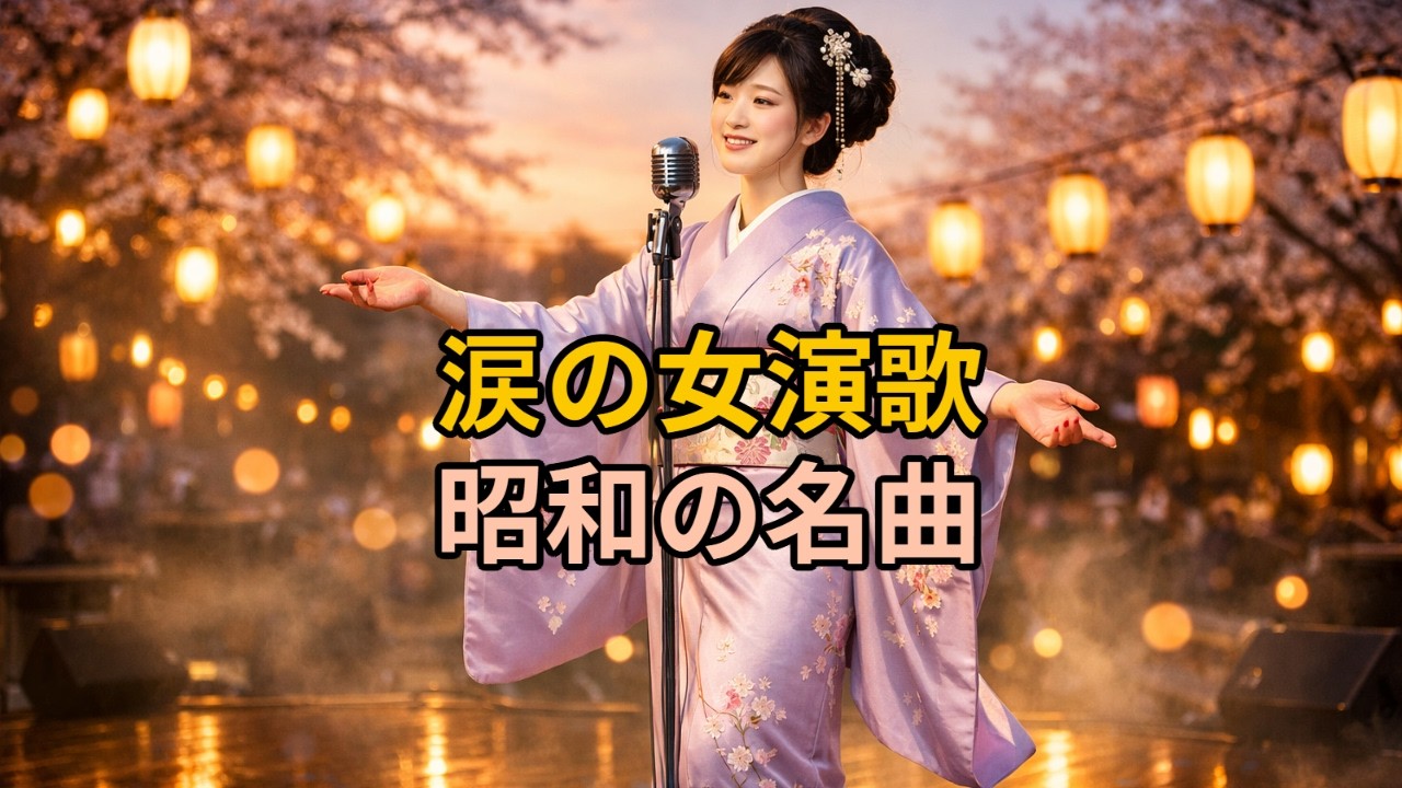 涙の女演歌メドレー｜昭和の心を感じる名曲