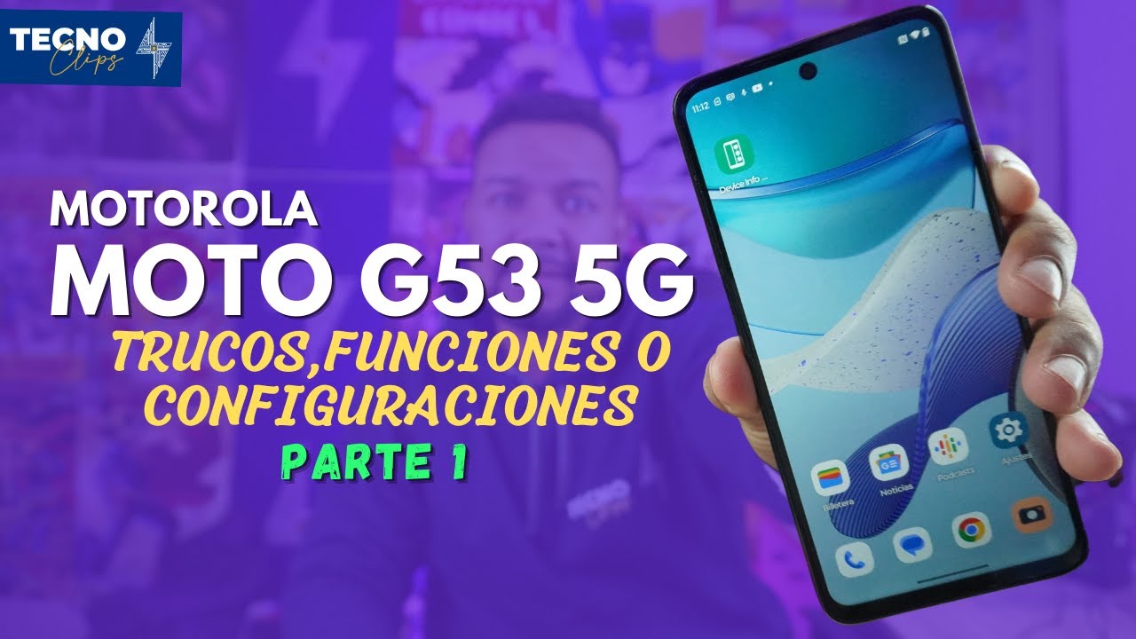 7 TRUCOS que tal vez NO CONOCES del MOTO G53 5G | Parte 1 de 3